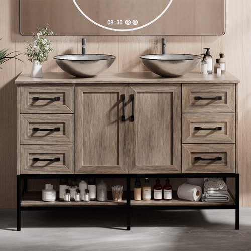 Large bathroom vanity with - large,