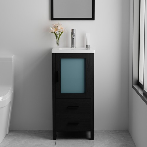 Bathroom vanity with sink - bathroom,