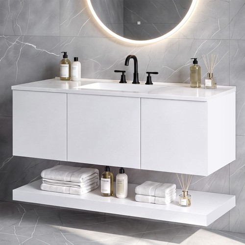 Wall mounted bathroom - wall,