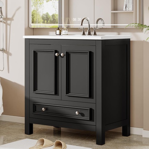 Bathroom vanity with sink - with,